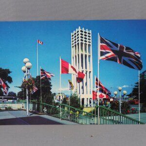 Vintage Postcard - Carillon Tower Victoria Canada - Wright Everytime